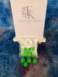 Tropical Bliss Wax Melts by ForgetMeKnotFragrance in polka dot gift bag