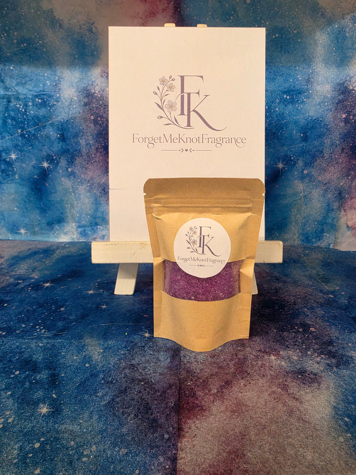 Bubblegum Bath Salts by ForgetMeKnotFragrance in kraft pouch