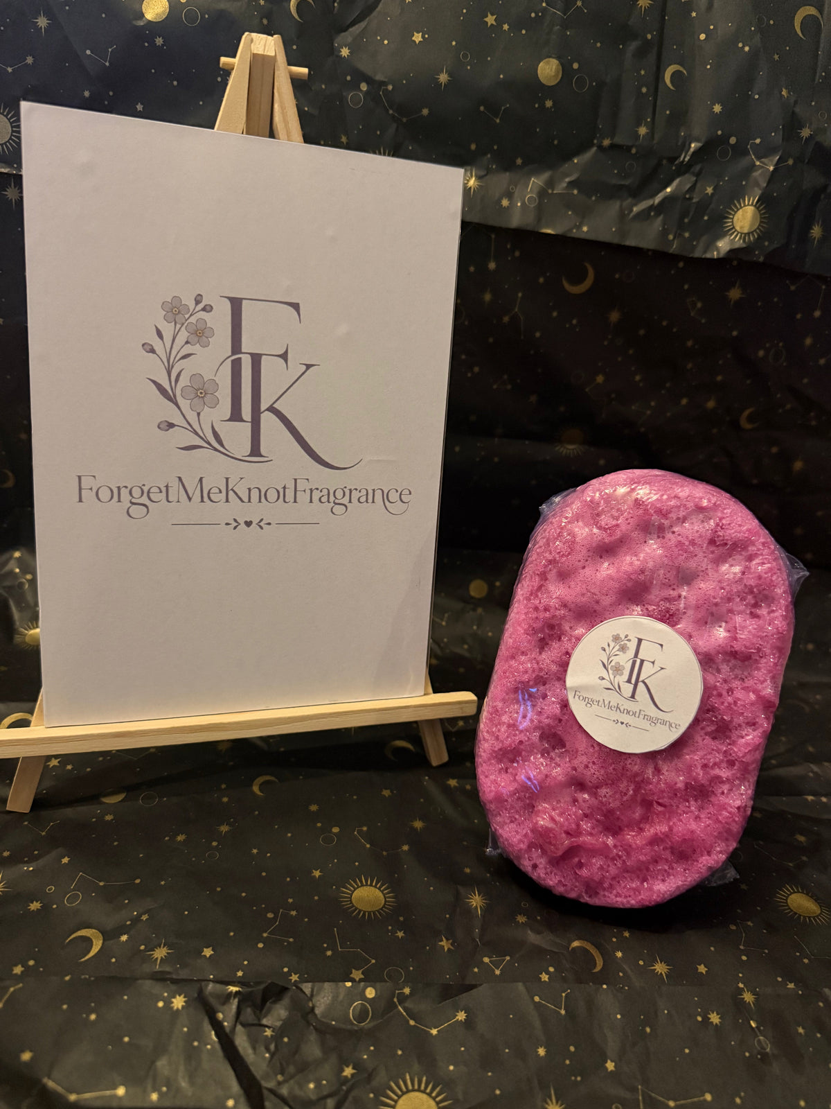 Excite Soap Sponge by ForgetMeKnotFragrance