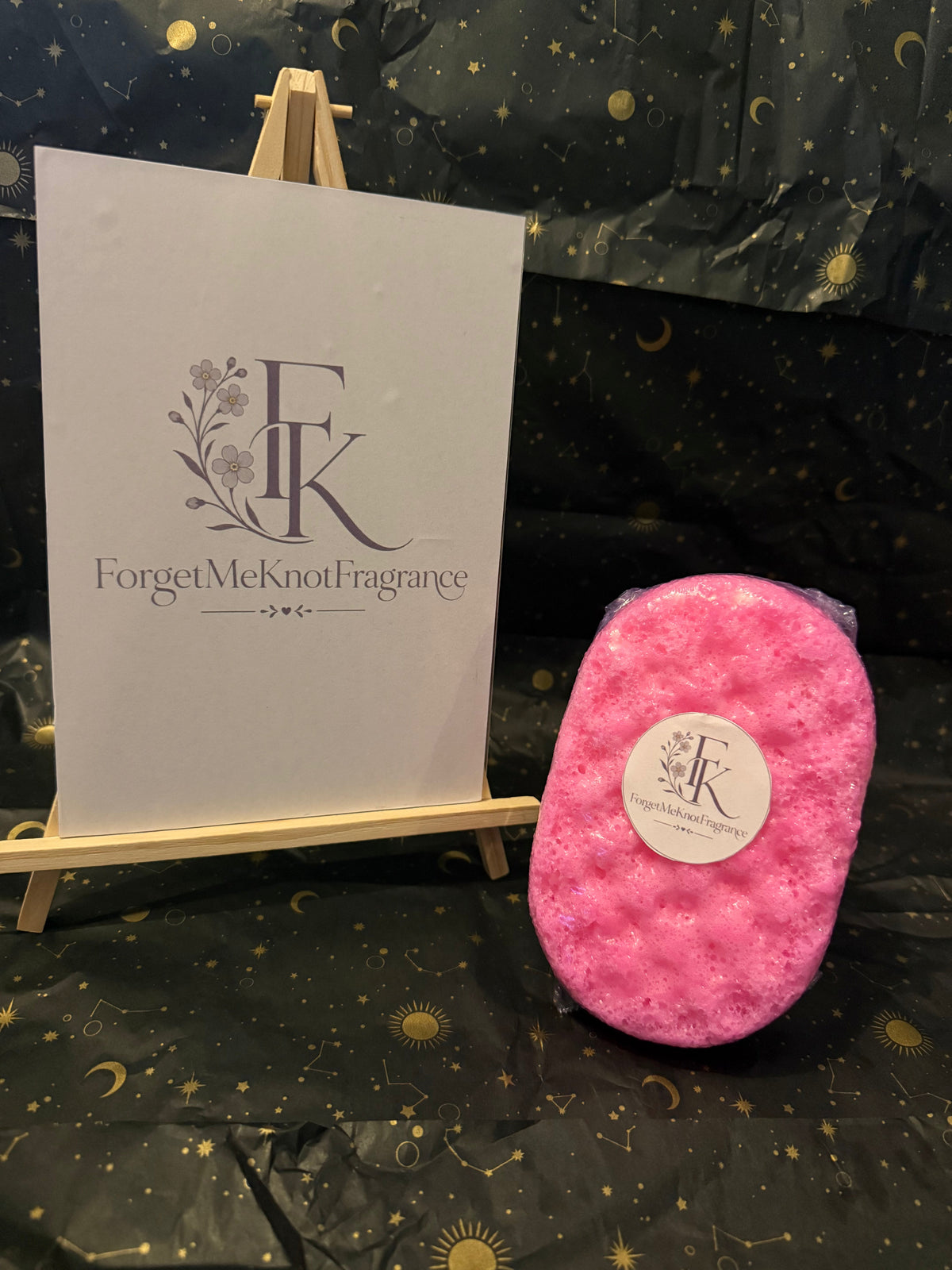 Baby Powder Soap Sponge by ForgetMeKnotFragrance