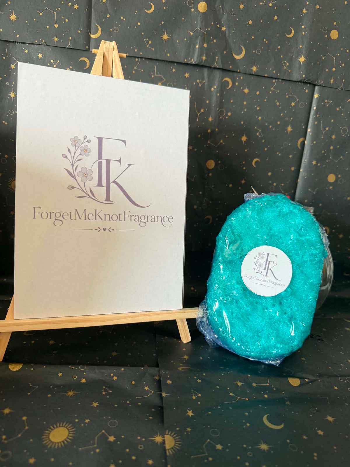 Breathe scented Soap Sponge by ForgetMeKnotFragrance