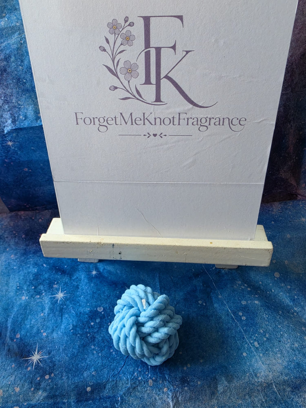Yarn Ball Candle