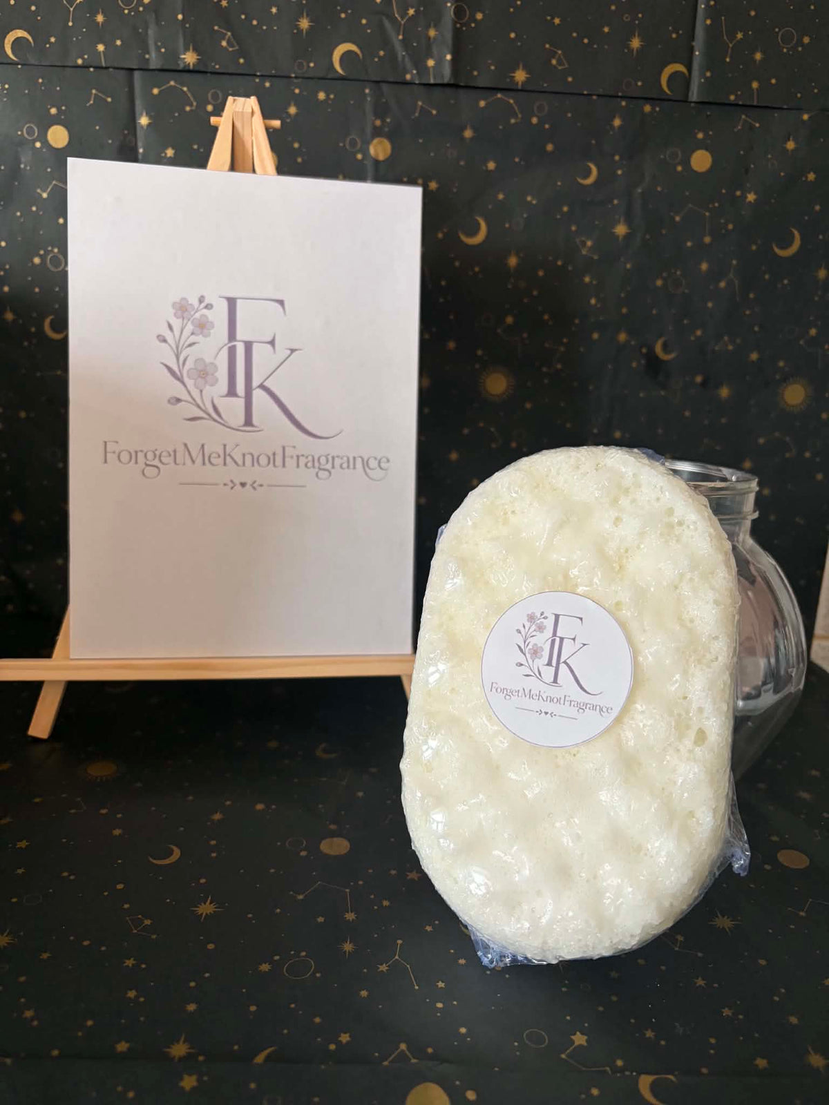 Coconut Soap Sponge by ForgetMeKnotFragrance