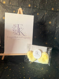 Discounted One Mill Diamond Heart Wax Melts in branded ForgetMeKnot Fragrance packaging